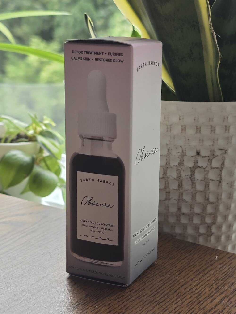 Obscura Night Repair Concentrate — Black
